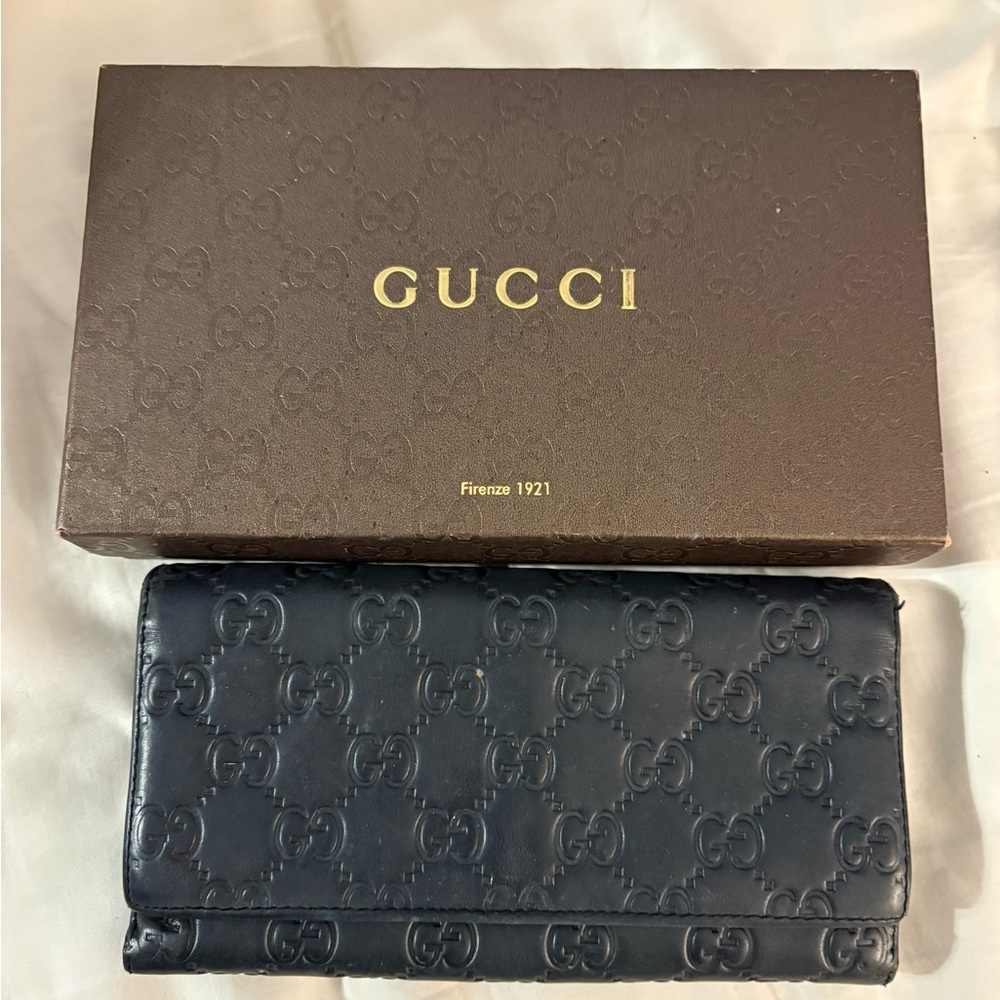Gucci Signature Guccissima Wallet GUC